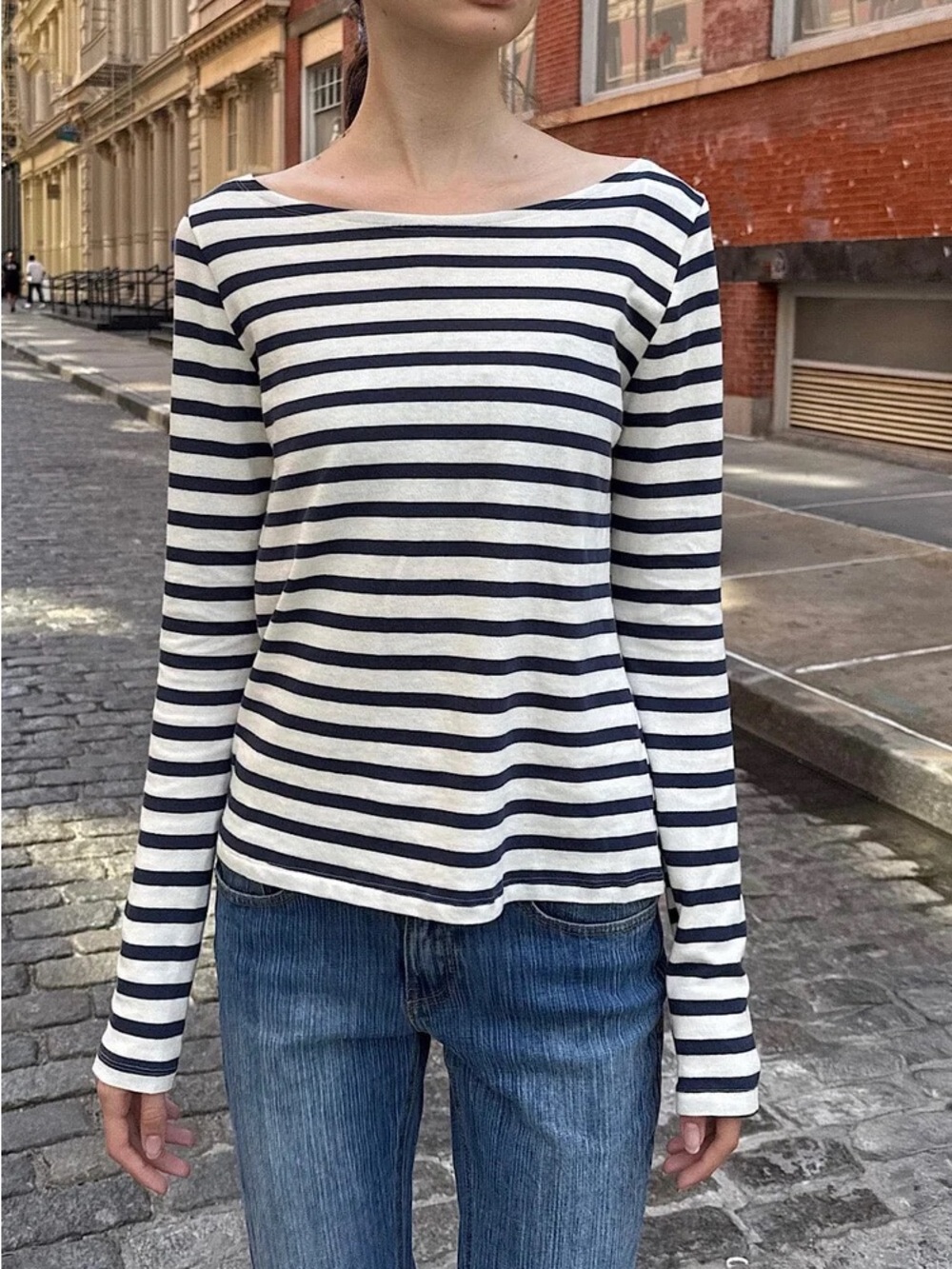Brandy melville Jennie striped top